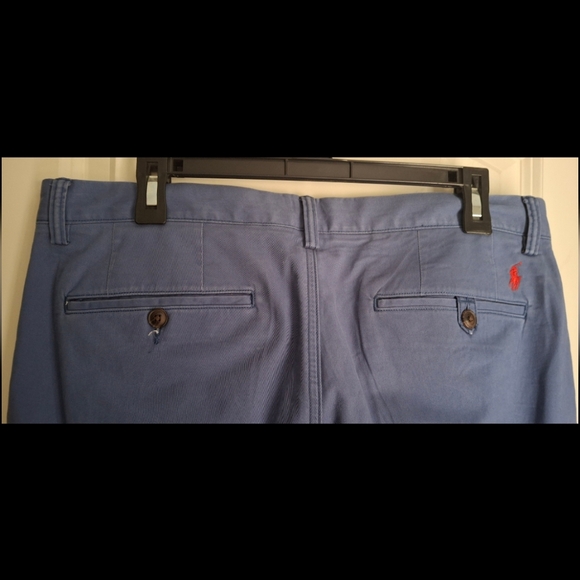 Polo Ralph Lauren Strech Straight Fit Men's Blue Pants 34x34 Formal Office Party - Picture 8 of 13